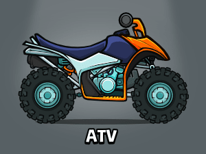 All terrain vehicle game sprite