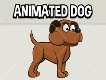 Animated dog 