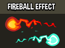 Animated fireball