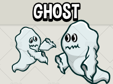 Animated ghost sprite