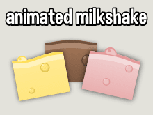 Animated milkshake tiles