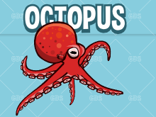 Animated octopus sprite