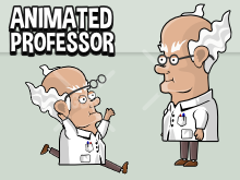 Animated professor