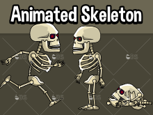 Animated skeleton sprite