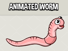 Animated worm