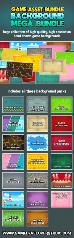 Background texture mega bundle