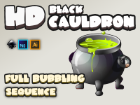 Black Hd cauldron