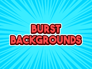 Burst backgrounds