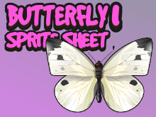Butterfly sprite 1