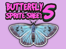 Butterfly sprite five