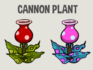 Canon plant game asset