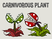 Carnivorous plant game asset