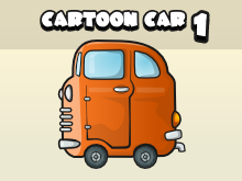 Cartoon car one