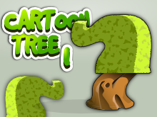 Cartoon tree 1