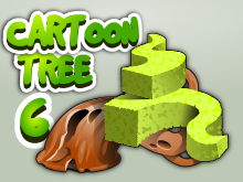 Cartoon tree 6