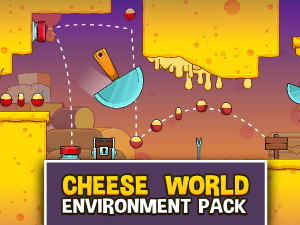 Cheese world mega environment creation pack