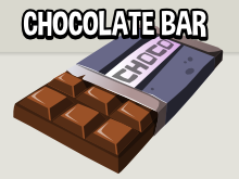 Chocolate bar game asset icon