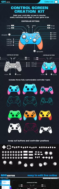 Controller setting screen creation kit