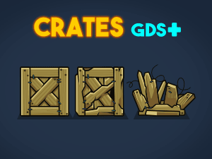 Crate game sprite pack