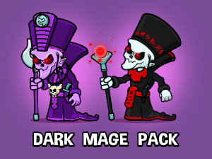 Death mage character pack