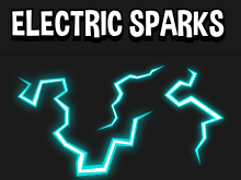 Electric spark bolt effects