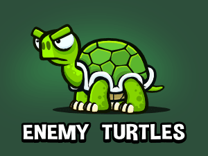 Enemy turtles pack