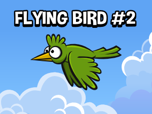 Flapping bird game asset number two
