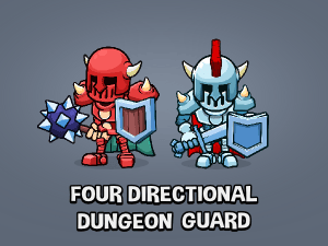 Four directional dungeon guards