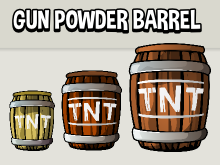Gunpowder  barrals