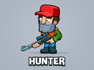 Hunter Game Sprite
