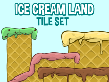 Ice cream tiles 
