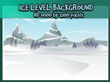 Ice level backdrop image