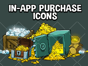 In app purchases icon pack 