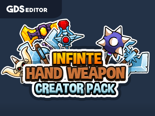 Infinite hand weapons game weapon creation pack