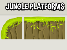 Jungle level building blocks