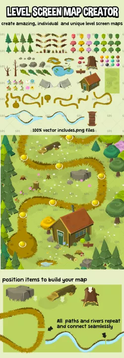 Level map creation pack