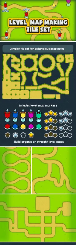 Level map path creator