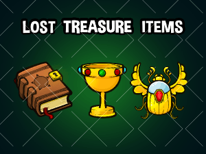 Lost treasure items