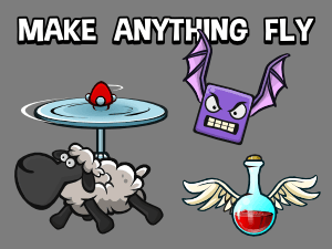 Make game object fly