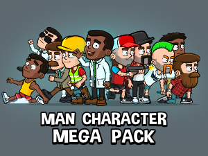Man character asset pack