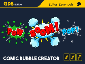 Mega comic bubble creator pack