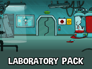 Mega laboratory scene creation kit