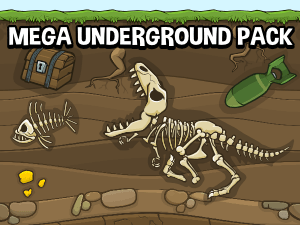 Mega underground scene creator pack