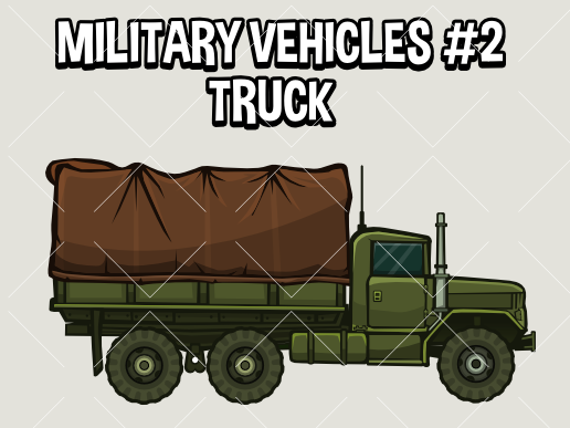 Military vehicle 2 truck