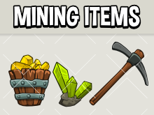 Mining items