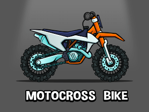 Motocross bike game sprite