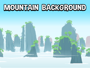 Mountain background creation pack
