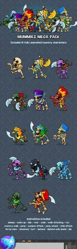 Mummies pack
