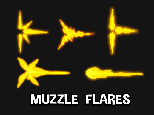 Muzzle flash effects