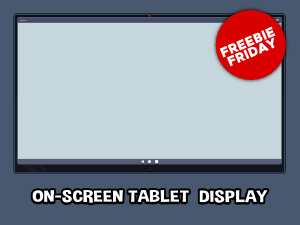 On-screen table display